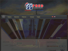 Tablet Screenshot of fredcorporation.com